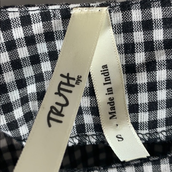 NWT Truth NYC Adorable Gingham Top - Picture 7 of 10